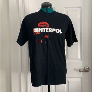 Vintage Interpol Concert T-shirt  mid 2000s